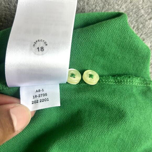 Gant Polo Shirt Mens 4XL Kelly Green Short Sleeve Preppy Golf - Picture 7 of 9